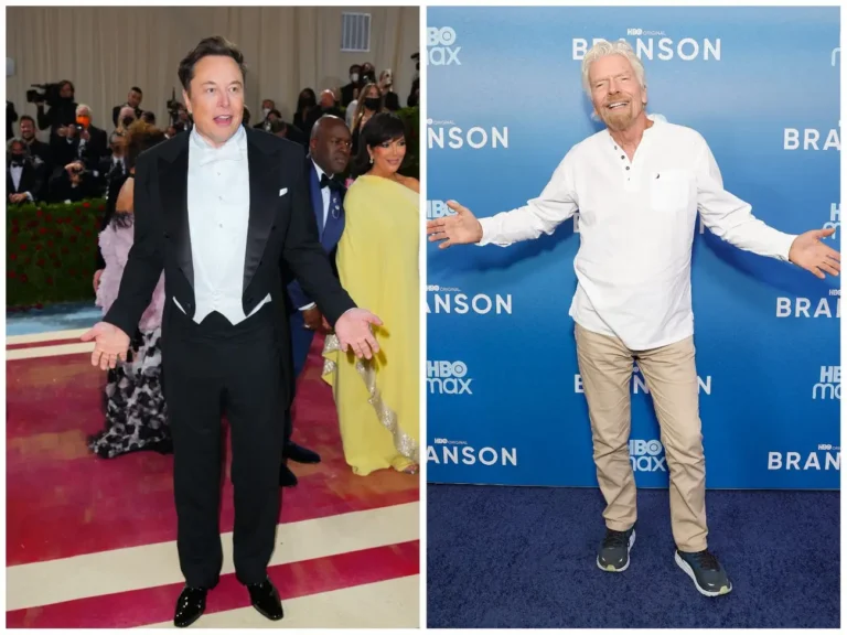 Richard Branson says Elon Musk made a surprise visit in the middle of the night with his 2-year-old son hours before his first space flight