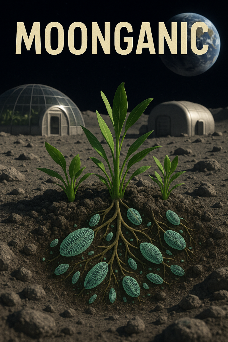 Diatoms Transform Lunar Soil for Farming — A Moonganic-Ready Breakthrough