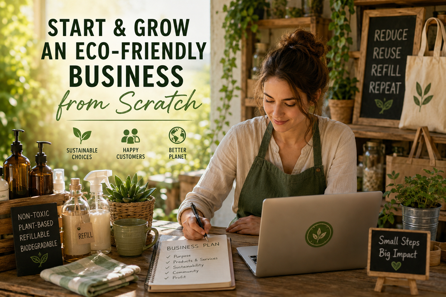 How to Start and Grow a Successful Eco-Friendly Business from Scratch